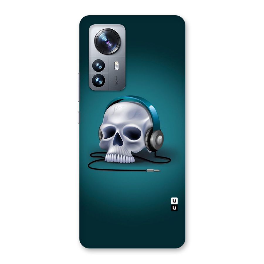 Music Skull Back Case for Xiaomi 12 Pro