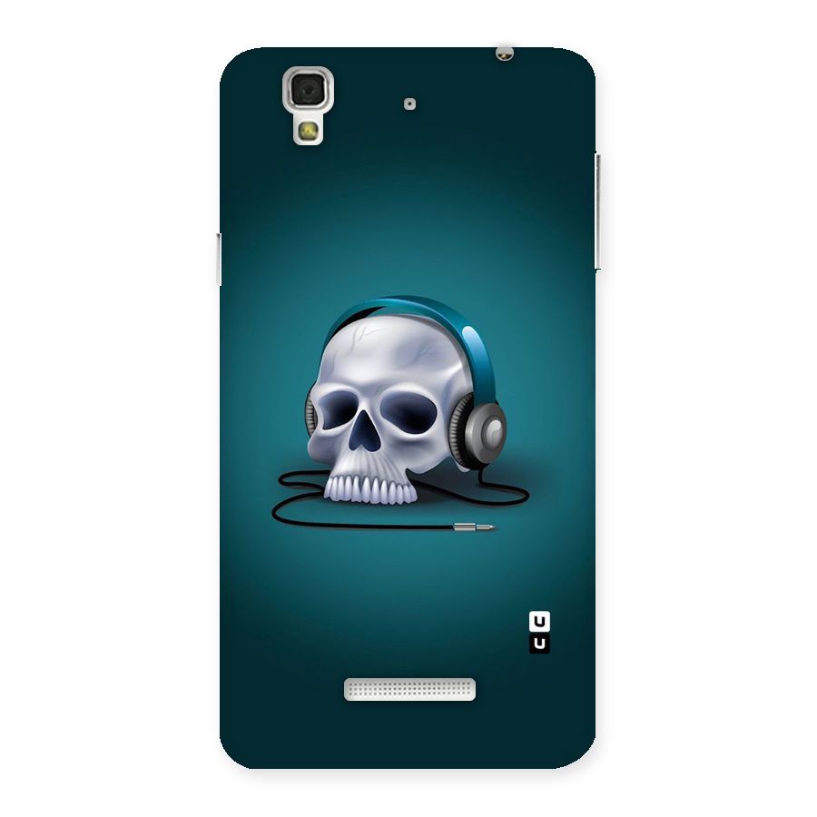Music Skull Back Case for YU Yureka Plus