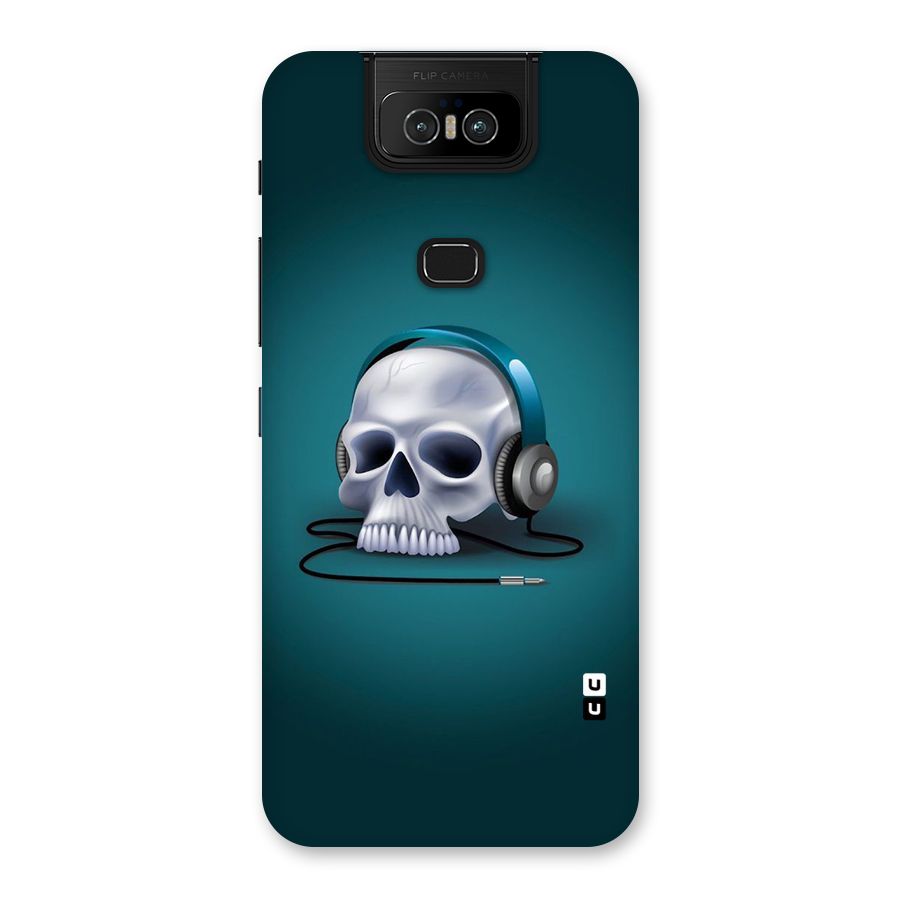 Music Skull Back Case for Zenfone 6z