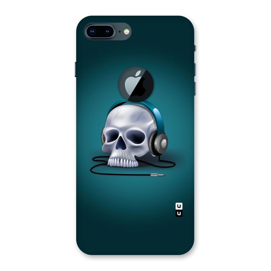Music Skull Back Case for iPhone 7 Plus Logo Cut