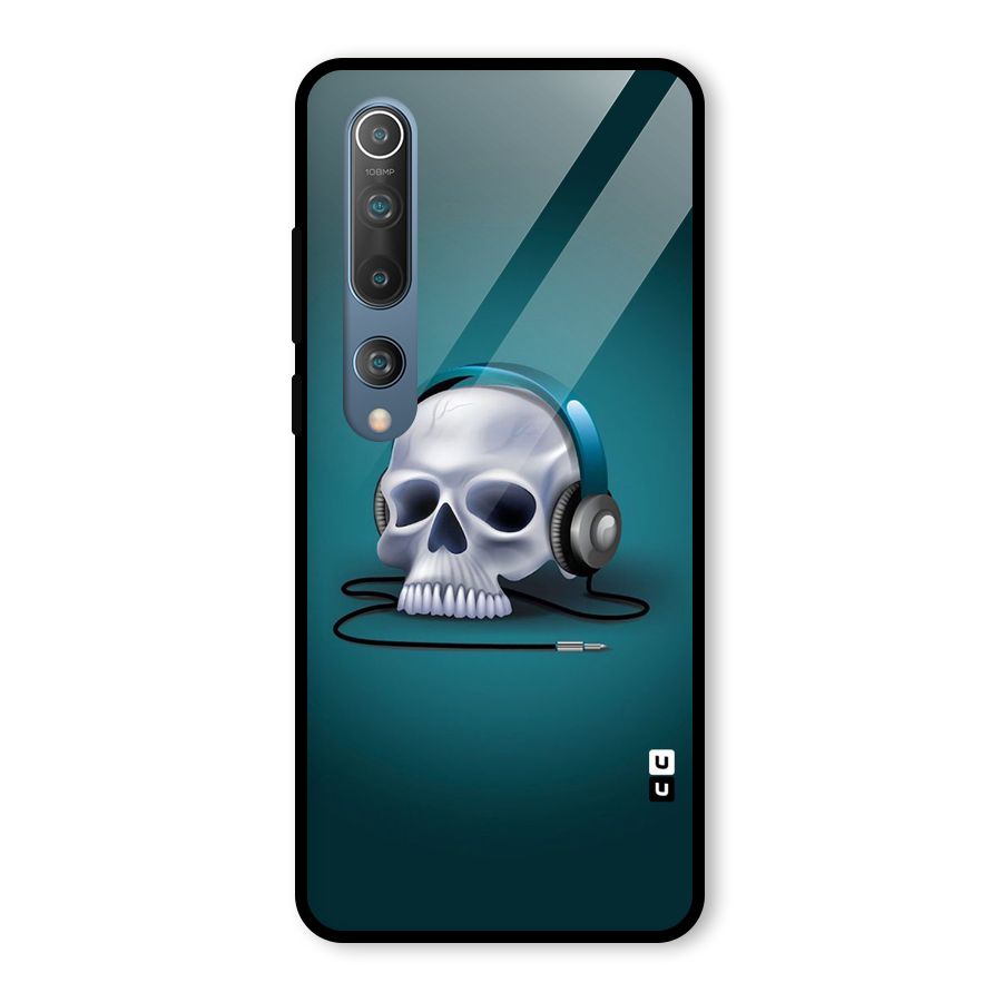Music Skull Glass Back Case for Mi 10