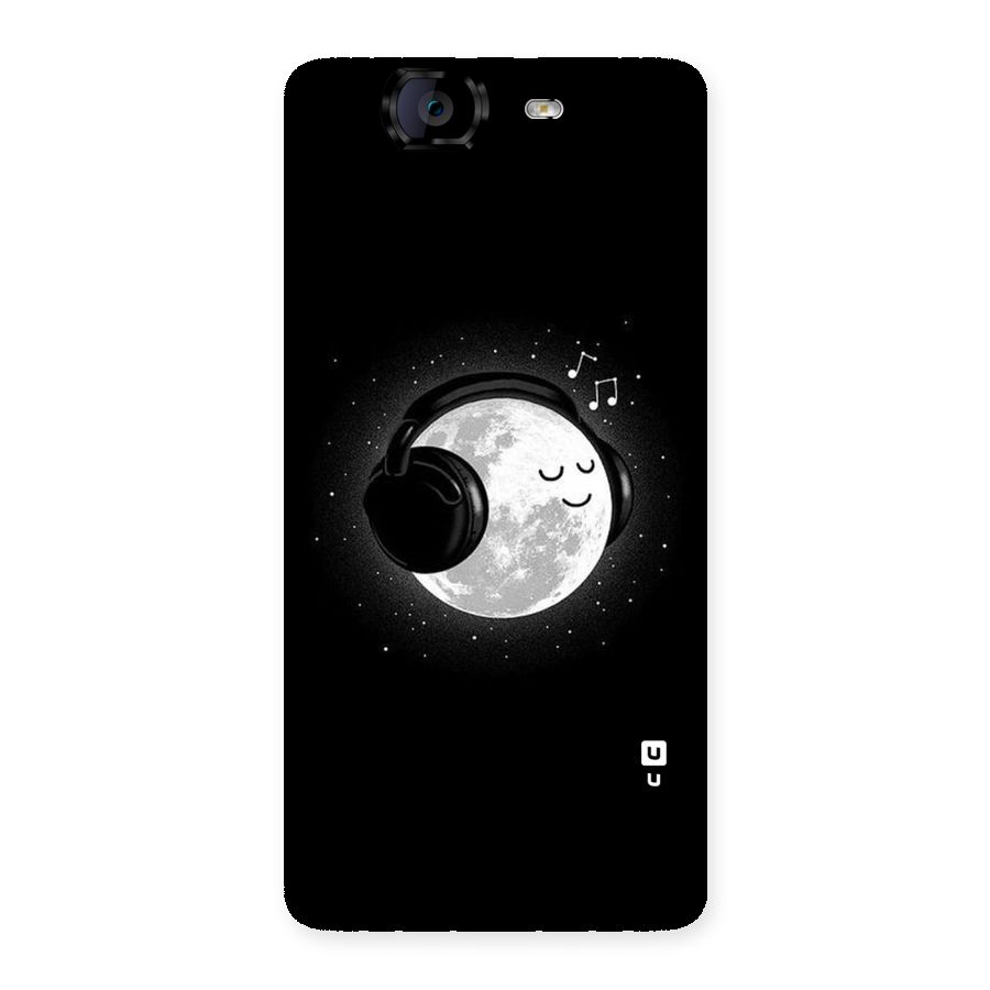 Music World Enjoying Back Case for Canvas Knight A350