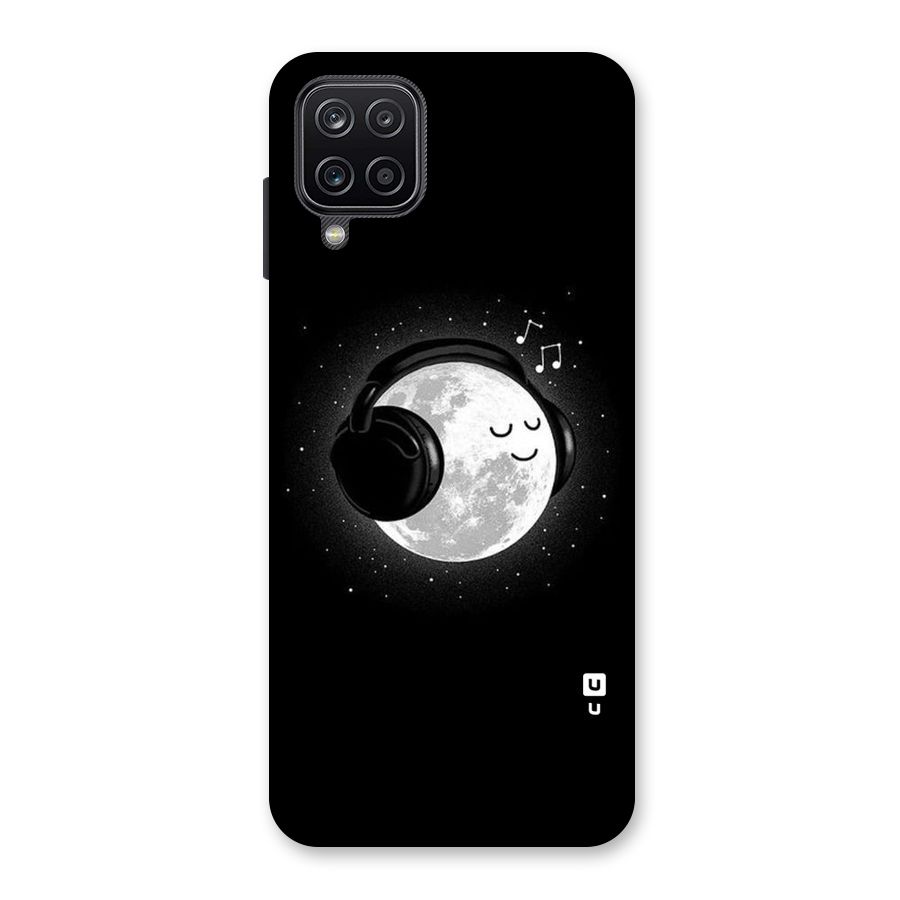 Music World Enjoying Back Case for Galaxy A12