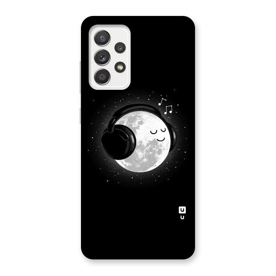 Music World Enjoying Back Case for Galaxy A52