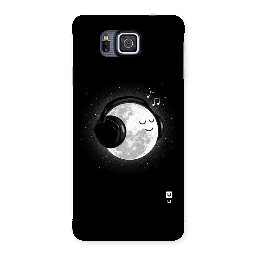 Music World Enjoying Back Case for Galaxy Alpha