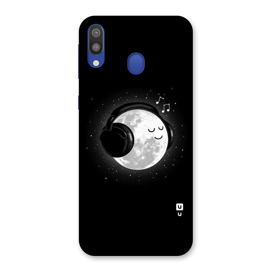 Music World Enjoying Back Case for Galaxy M20