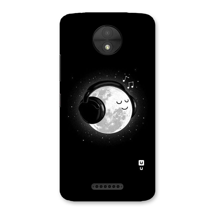 Music World Enjoying Back Case for Moto C