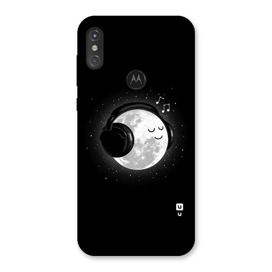 Music World Enjoying Back Case for Motorola One Power