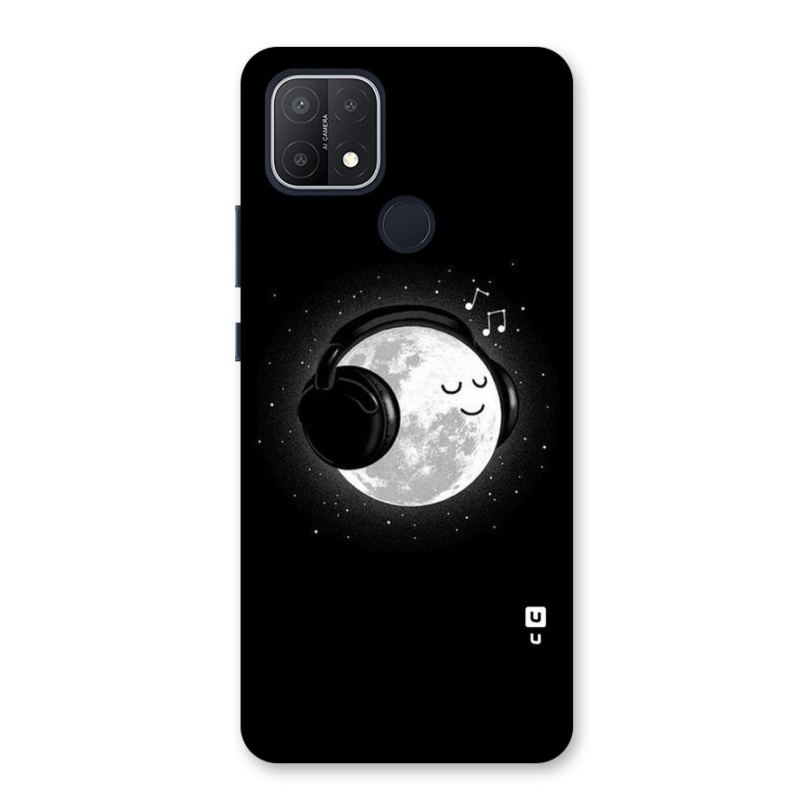 Music World Enjoying Back Case for Oppo A15s