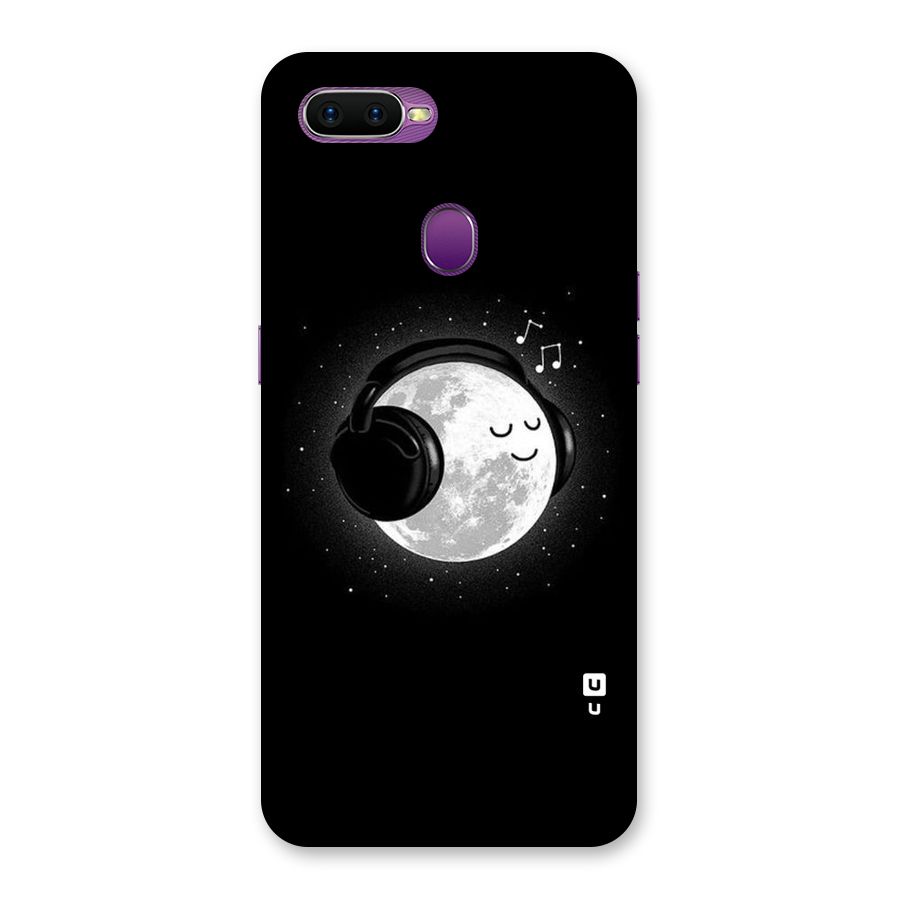 Music World Enjoying Back Case for Oppo F9