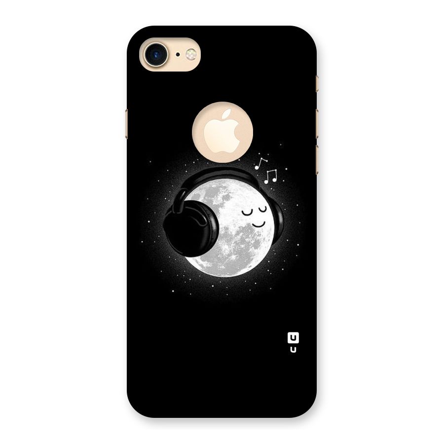 Music World Enjoying Back Case for iPhone 7 Logo Cut