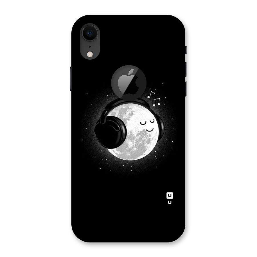 Music World Enjoying Back Case for iPhone XR Logo Cut