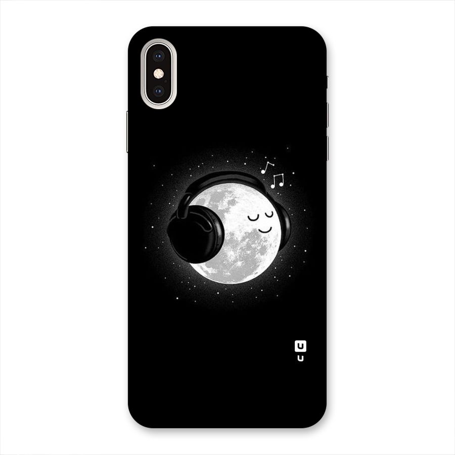 Music World Enjoying Back Case for iPhone XS Max