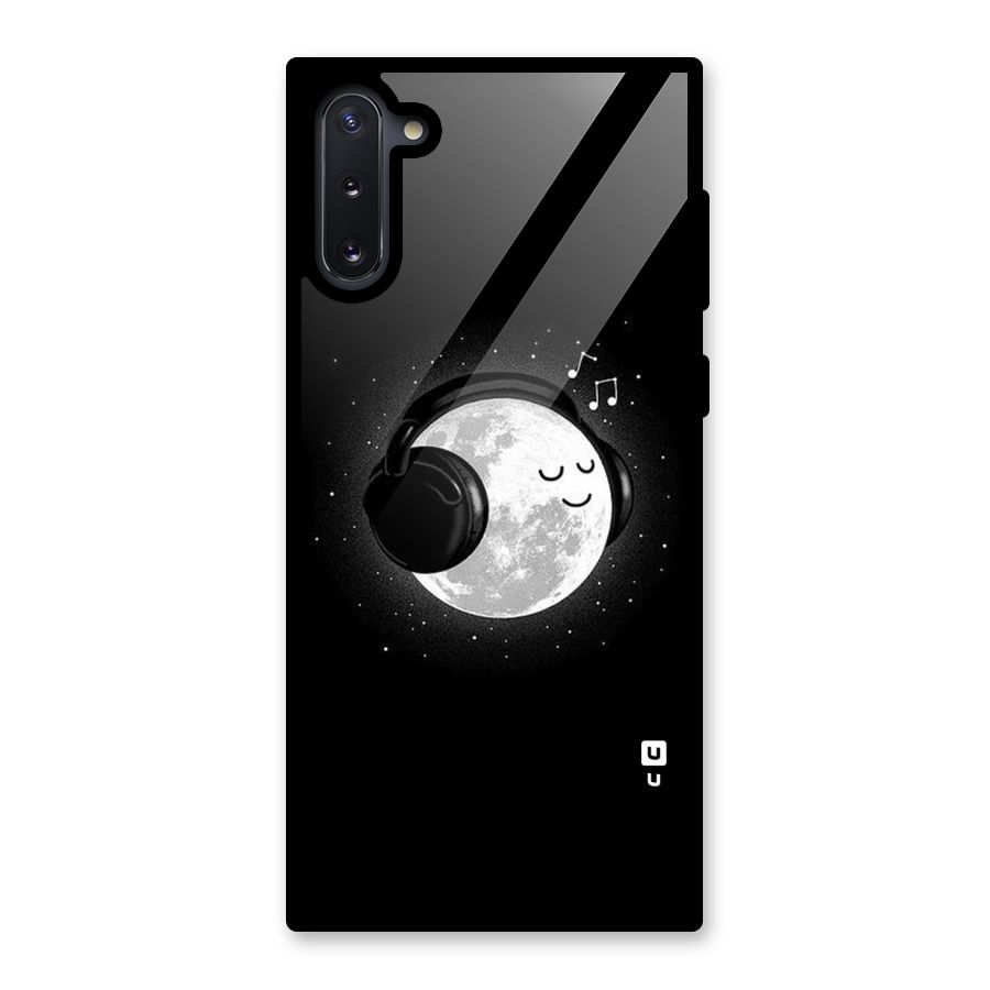 Music World Enjoying Glass Back Case for Galaxy Note 10
