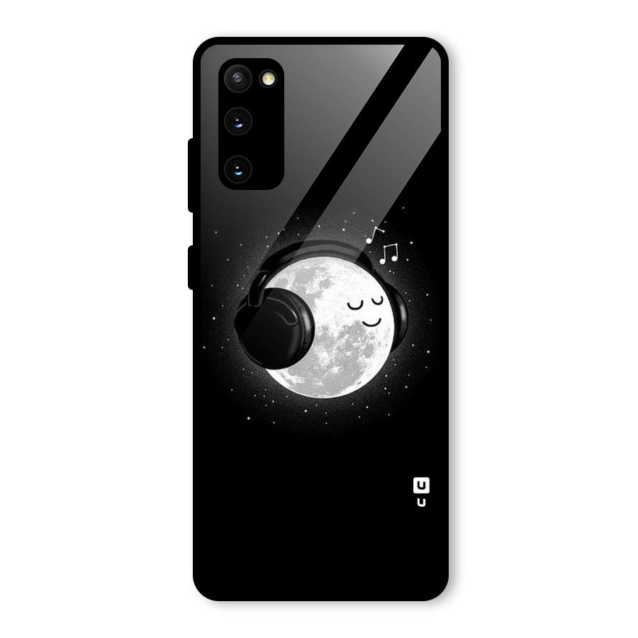Music World Enjoying Glass Back Case for Galaxy S20 FE