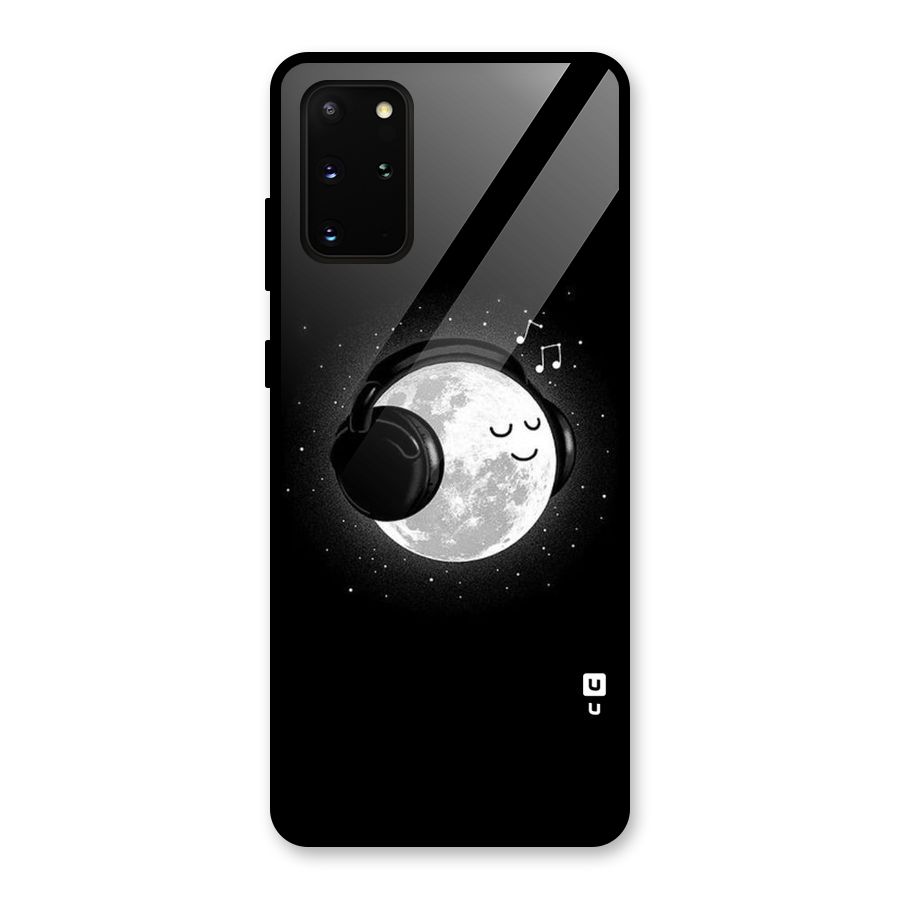 Music World Enjoying Glass Back Case for Galaxy S20 Plus