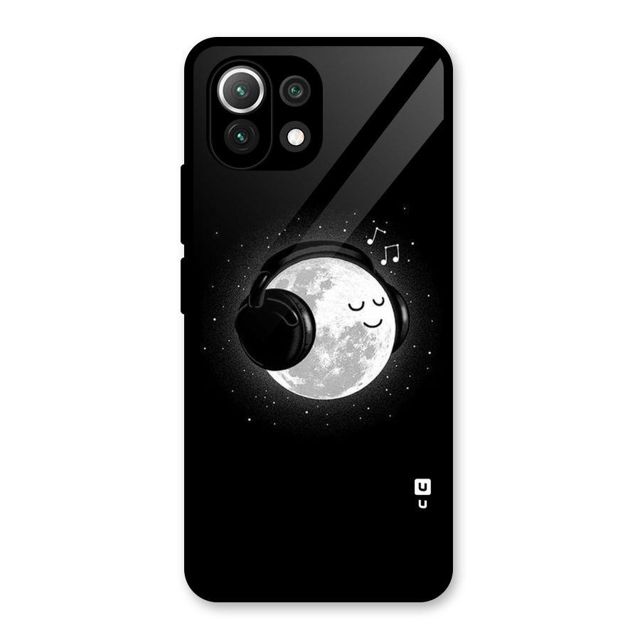 Music World Enjoying Glass Back Case for Mi 11 Lite