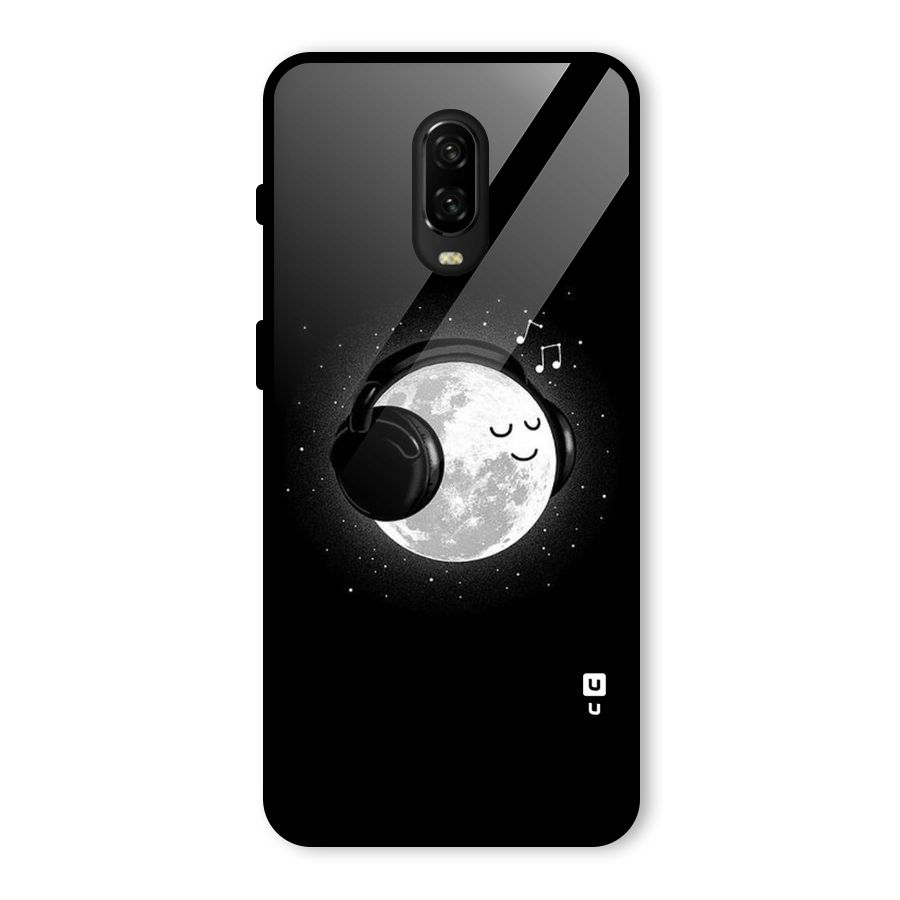 Music World Enjoying Glass Back Case for OnePlus 6T