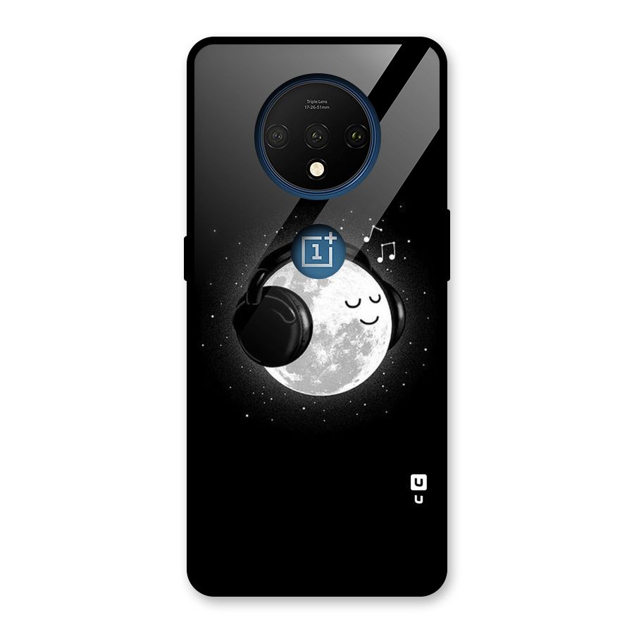 Music World Enjoying Glass Back Case for OnePlus 7T