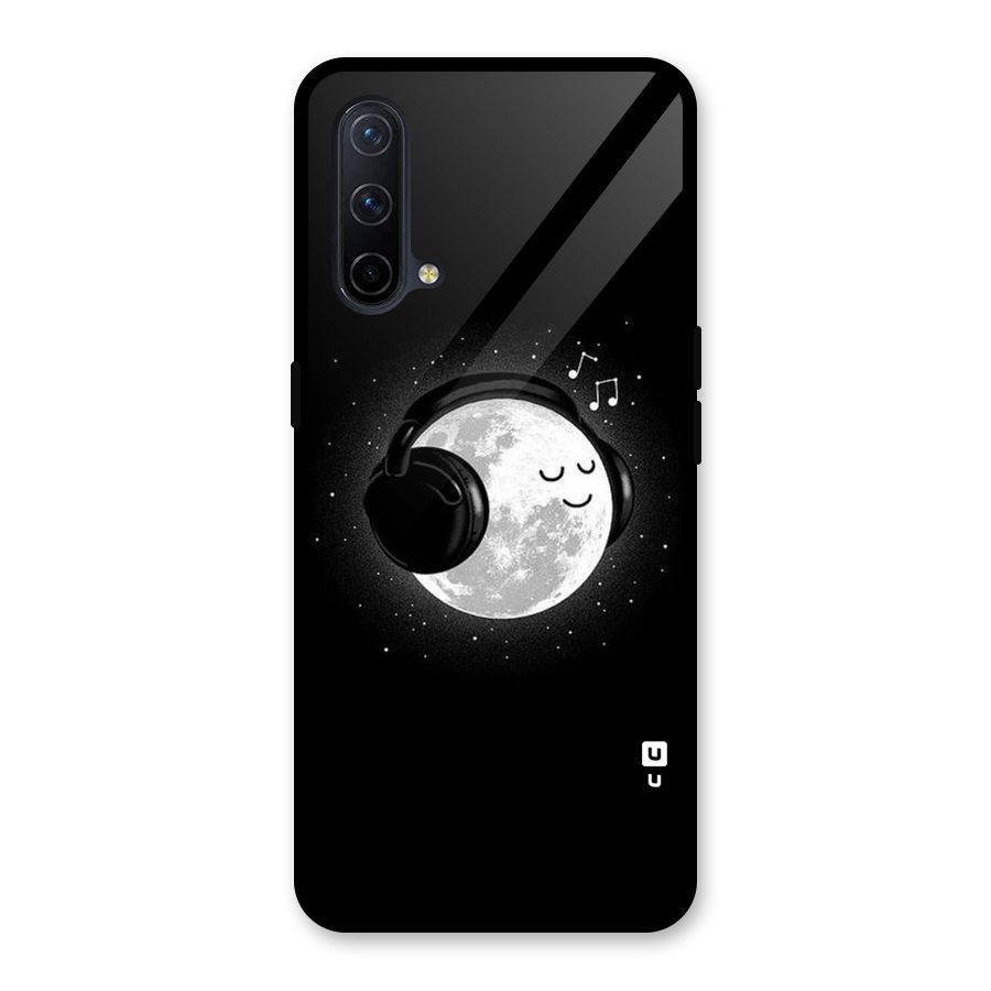 Music World Enjoying Glass Back Case for OnePlus Nord CE 5G