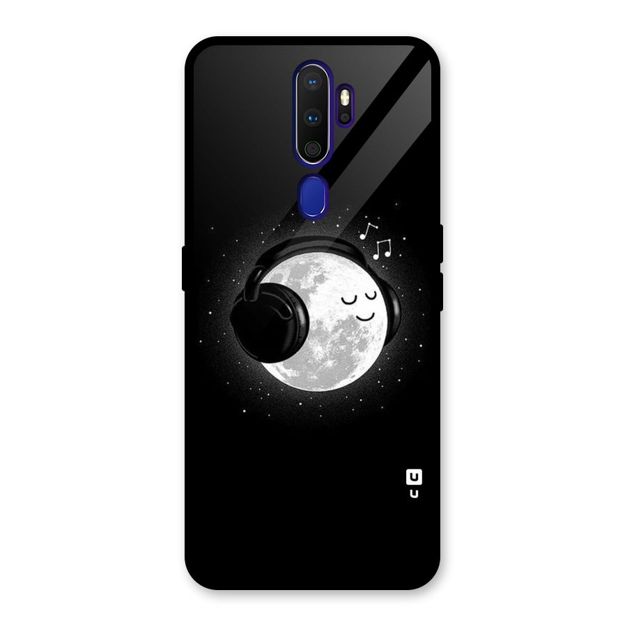 Music World Enjoying Glass Back Case for Oppo A9 (2020)