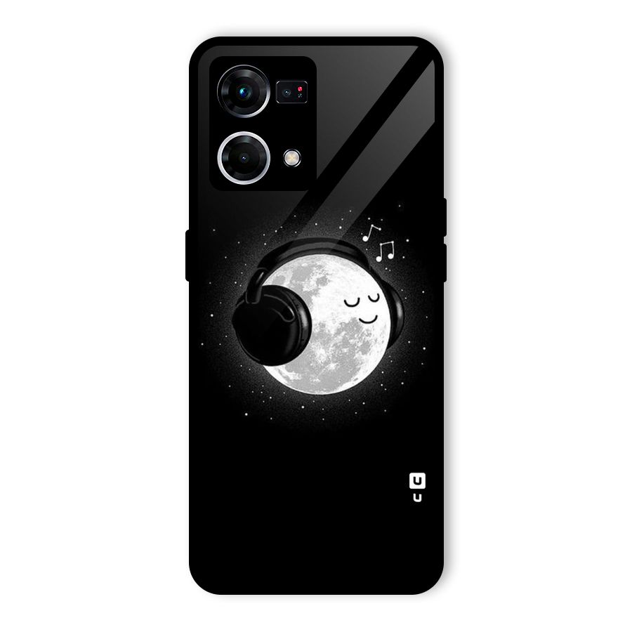 Music World Enjoying Glass Back Case for Oppo F21 Pro 5G