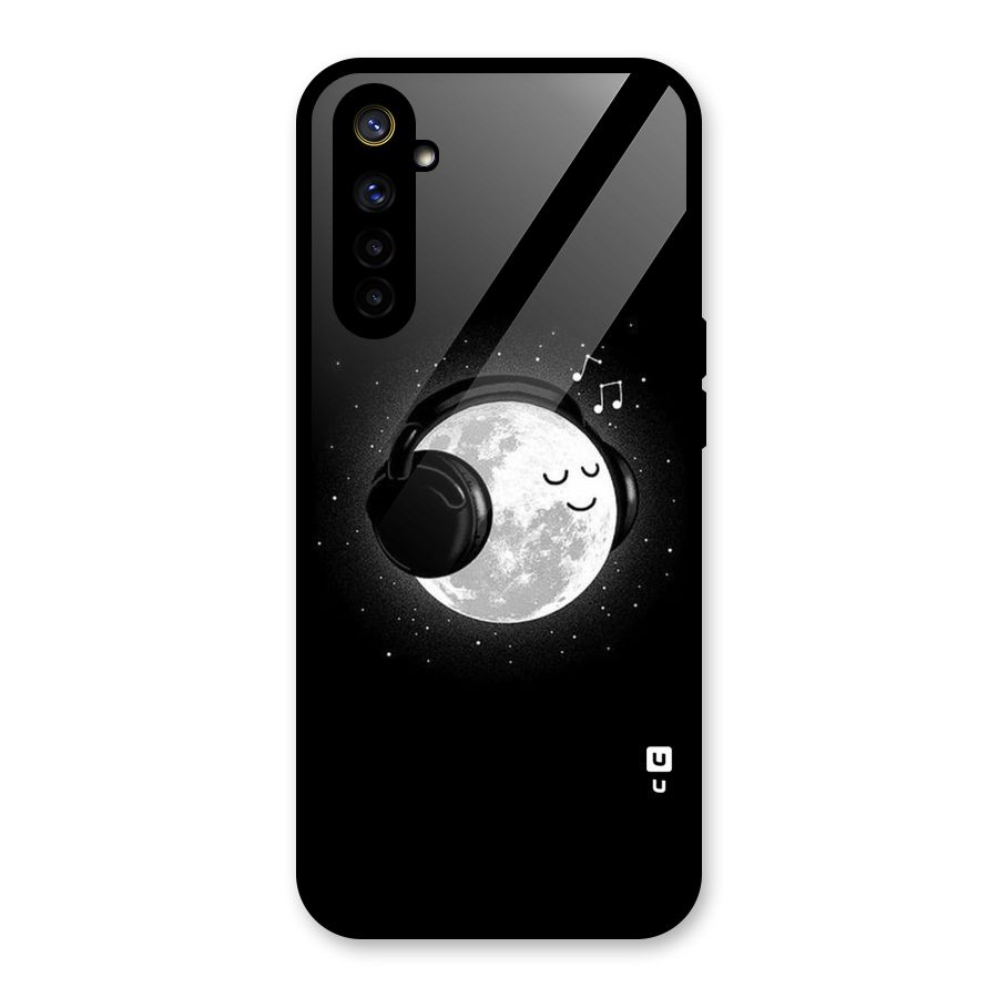 Music World Enjoying Glass Back Case for Realme 6i
