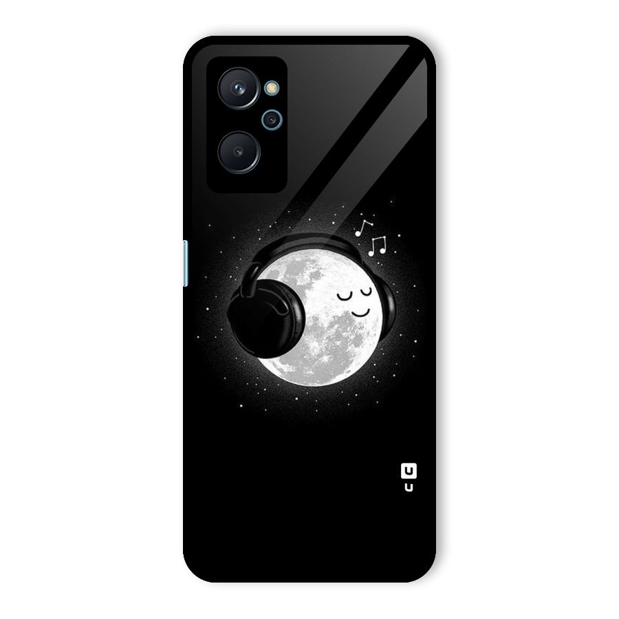 Music World Enjoying Glass Back Case for Realme 9i