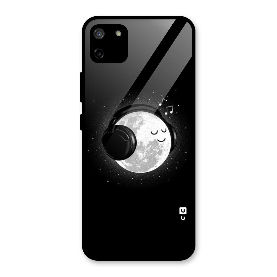 Music World Enjoying Glass Back Case for Realme C11