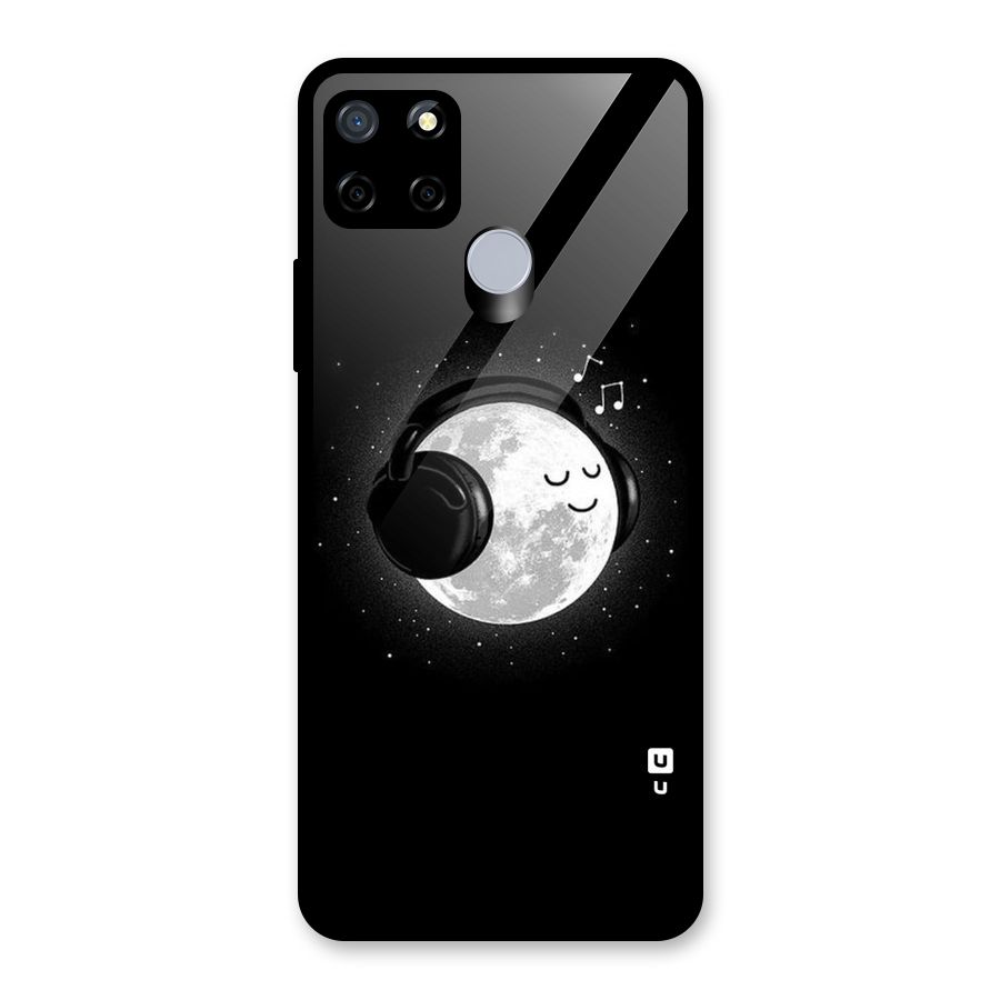 Music World Enjoying Glass Back Case for Realme C12