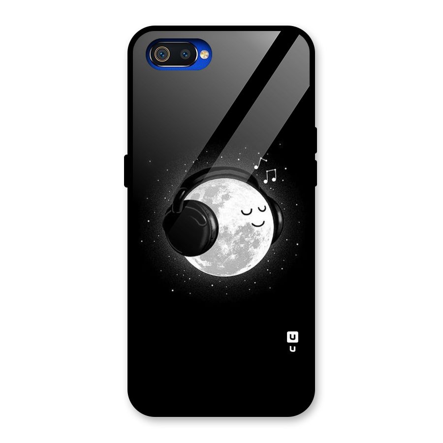 Music World Enjoying Glass Back Case for Realme C2
