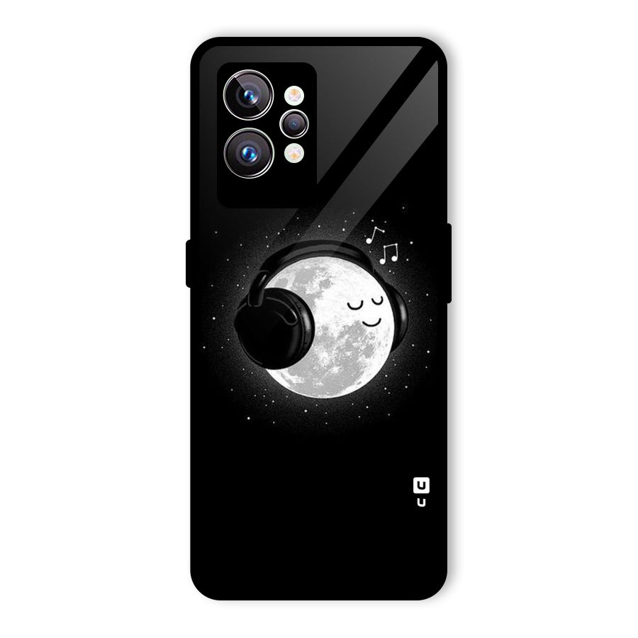 Music World Enjoying Glass Back Case for Realme GT2 Pro
