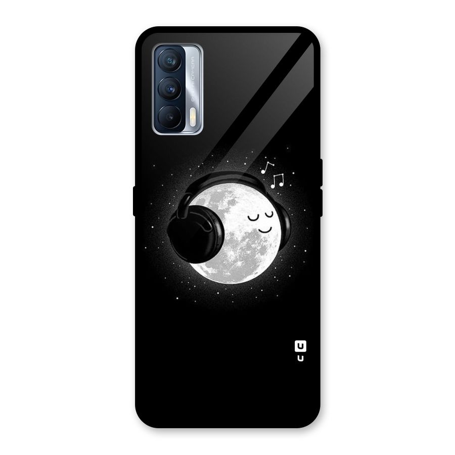 Music World Enjoying Glass Back Case for Realme X7