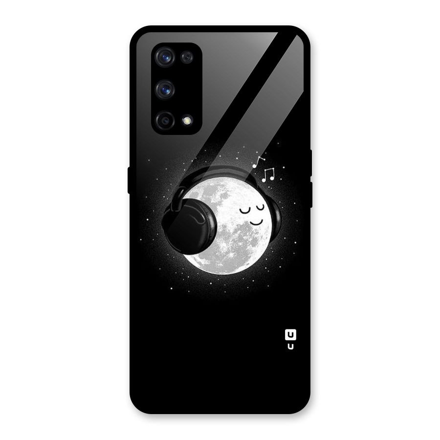 Music World Enjoying Glass Back Case for Realme X7 Pro