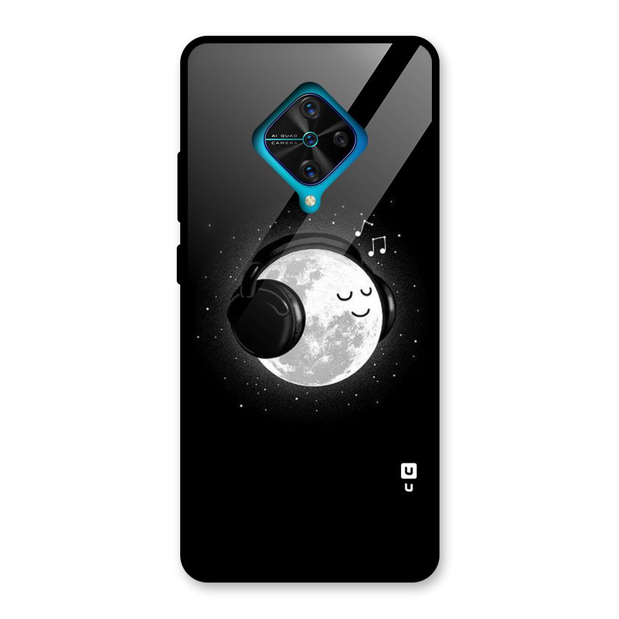 Music World Enjoying Glass Back Case for Vivo S1 Pro
