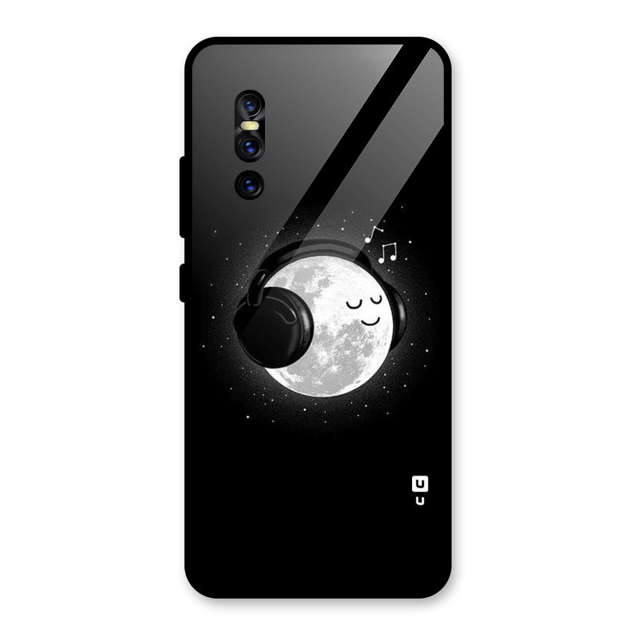 Music World Enjoying Glass Back Case for Vivo V15 Pro