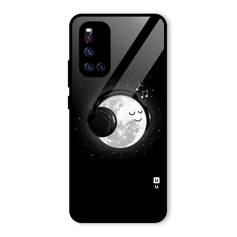 Music World Enjoying Glass Back Case for Vivo V19