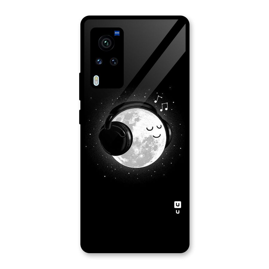Music World Enjoying Glass Back Case for Vivo X60 Pro