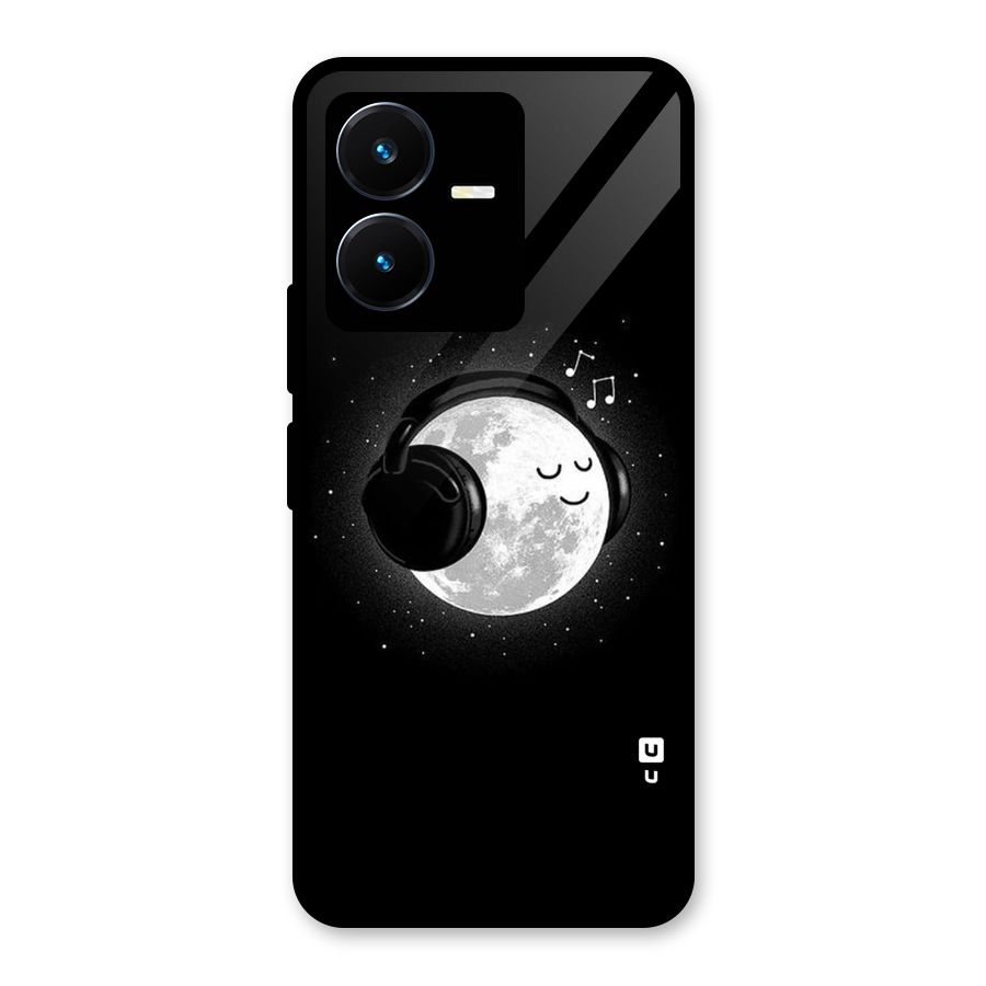 Music World Enjoying Glass Back Case for Vivo Y22