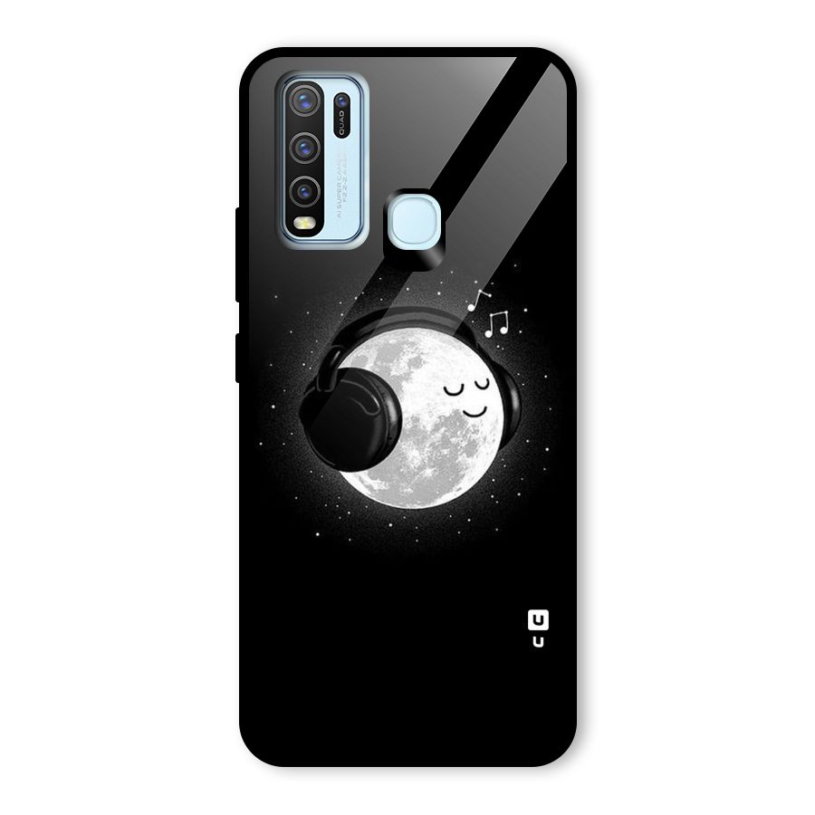 Music World Enjoying Glass Back Case for Vivo Y30
