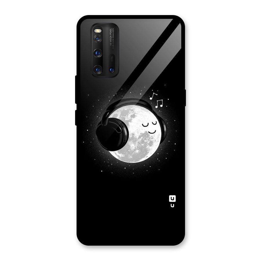 Music World Enjoying Glass Back Case for Vivo iQOO 3