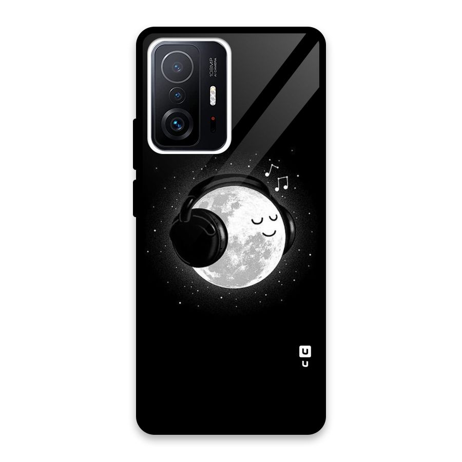 Music World Enjoying Glass Back Case for Xiaomi 11T Pro