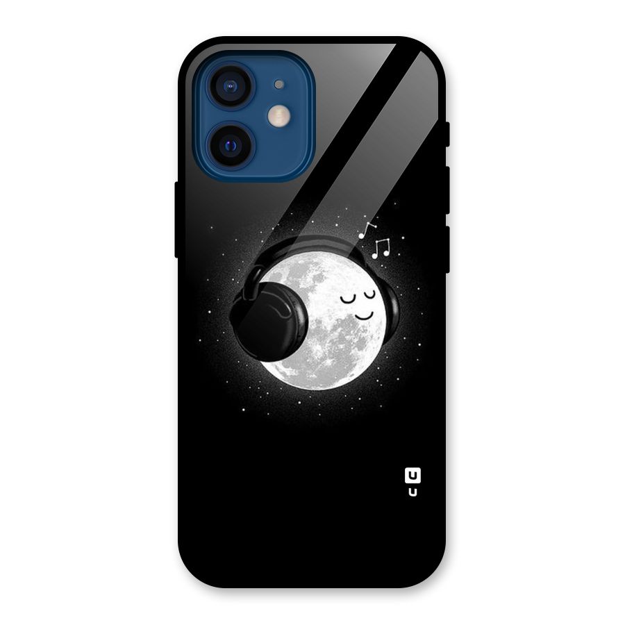 Music World Enjoying Glass Back Case for iPhone 12 Mini
