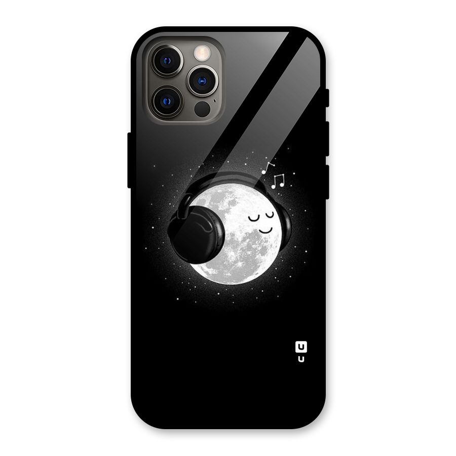 Music World Enjoying Glass Back Case for iPhone 12 Pro