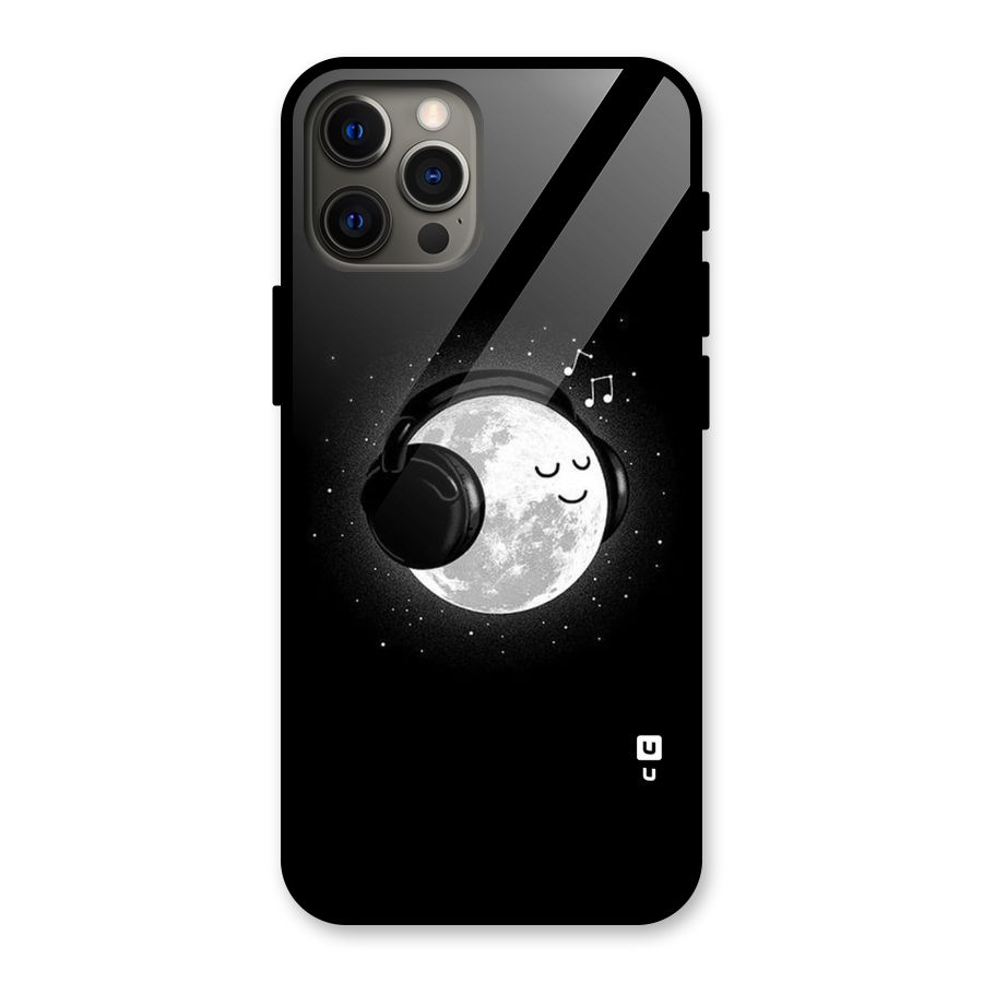 Music World Enjoying Glass Back Case for iPhone 12 Pro Max