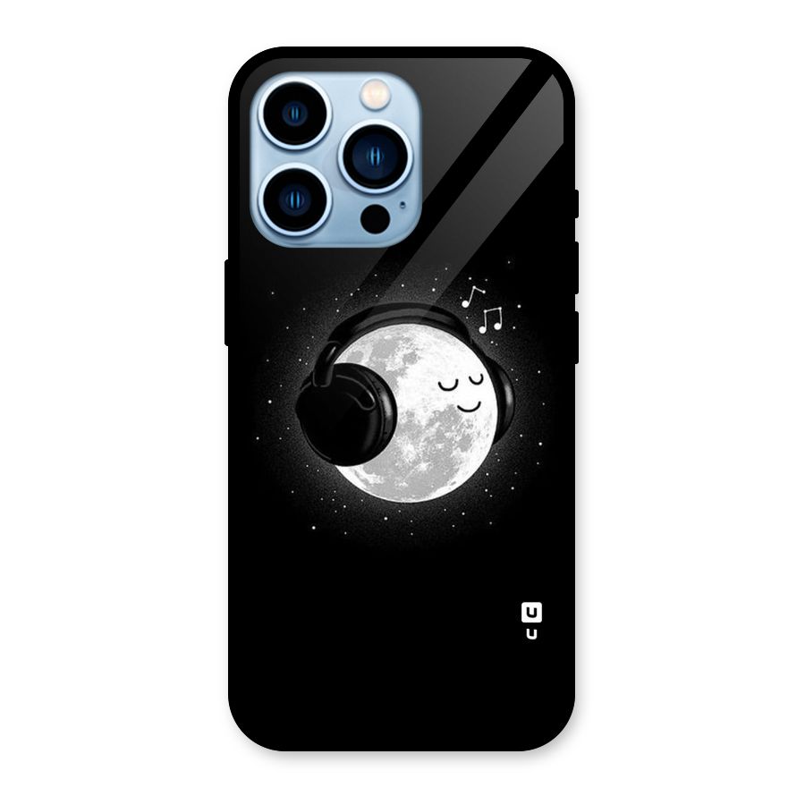 Music World Enjoying Glass Back Case for iPhone 13 Pro