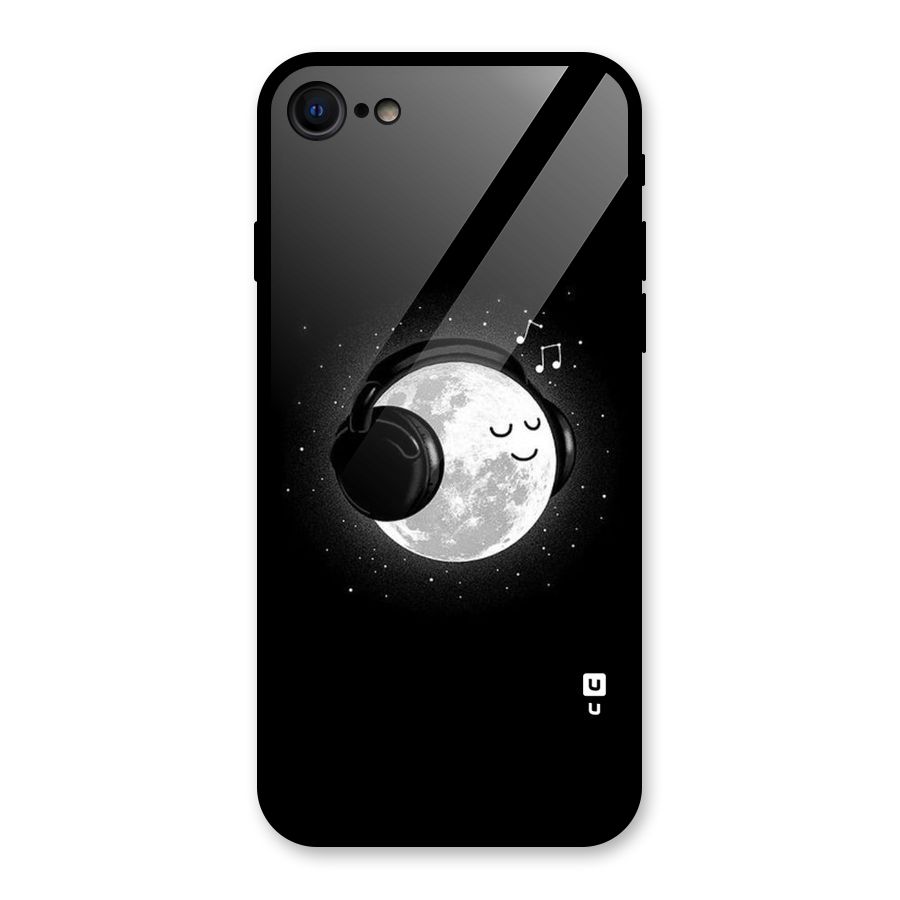 Music World Enjoying Glass Back Case for iPhone SE 2022