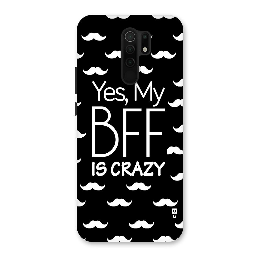 My Bff Is Crazy Back Case for Poco M2