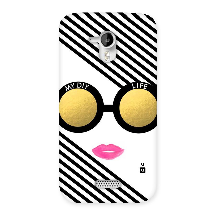 My DIY Life Back Case for Micromax Canvas HD A116