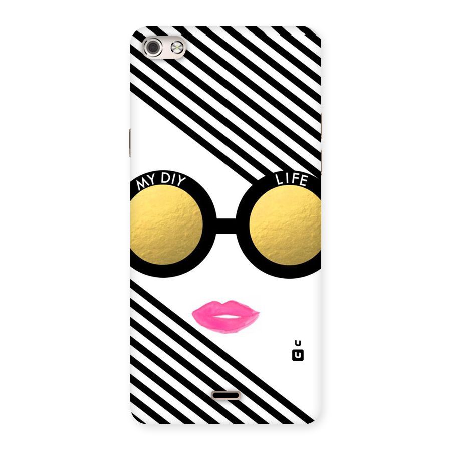 My DIY Life Back Case for Micromax Canvas Silver 5